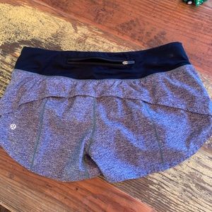 Heather grey 2.5 speed shorts
